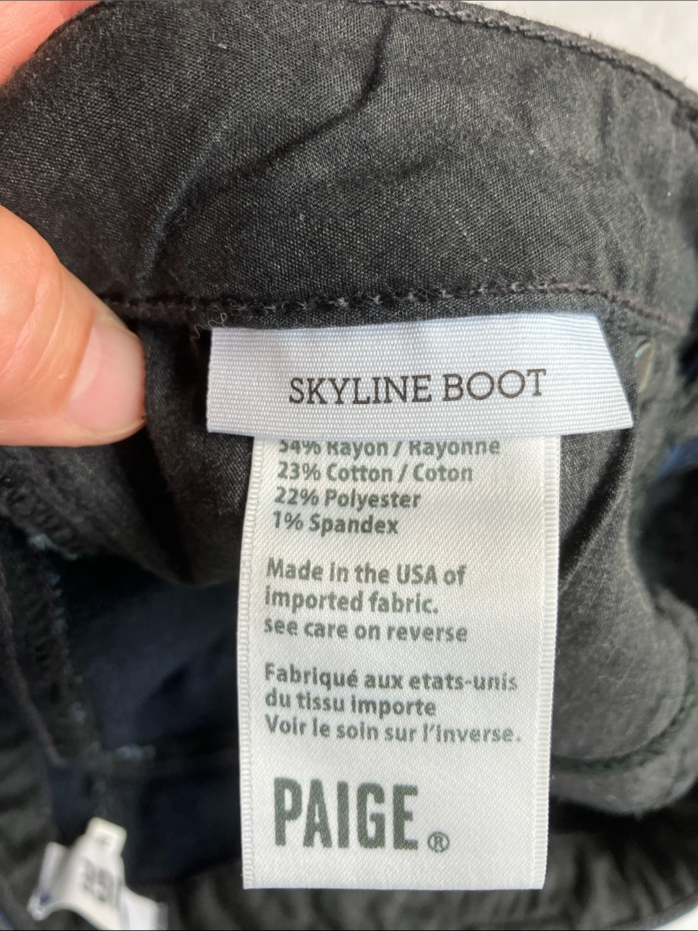 PAIGE Women’s Indigo Bootcut Jeans - Picture 3 of 8